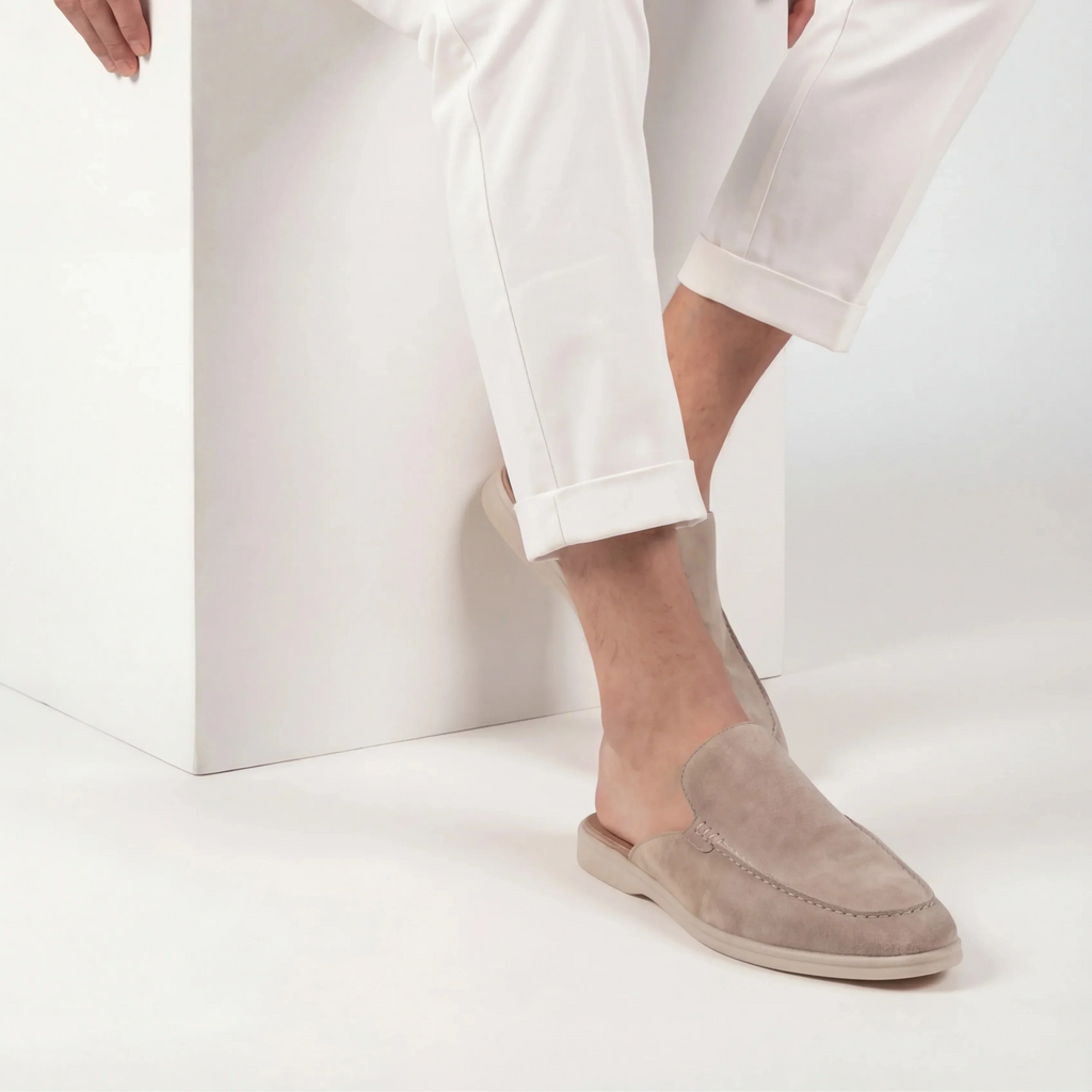 Mules homme à enfiler, vue 2
