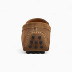 Mocassins Effet Daim Pour Hommes, coloris Marron, vue 3