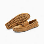 Mocassins pour Homme En Daim Marron, vue 2