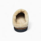 Mocassins Indiens D’hiver En Daim Fourrés, coloris Marron, vue 3