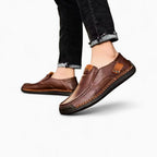 Mocassins D’été En Cuir Synthétique Pour Hommes, coloris Marron, vue 4