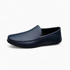 Mocassins Et En Cuir Pour Homme, coloris Bleu Marine, vue 2