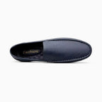 Mocassins Et En Cuir Pour Homme, coloris Bleu Marine, vue 4