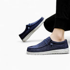 Mocassins Bateau Au Design Original Pour Homme, coloris Bleu Marine, vue 2