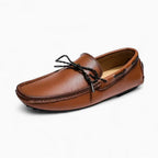 Mocassins Bateau Formels À Lacets Pour Homme, coloris Marron, vue principale