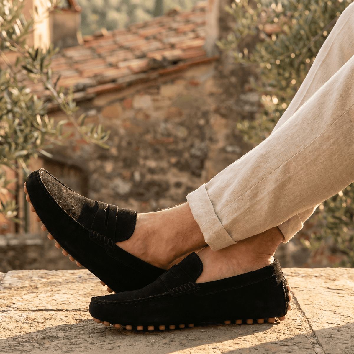 Mocassin à Picots en Daim, vue 20