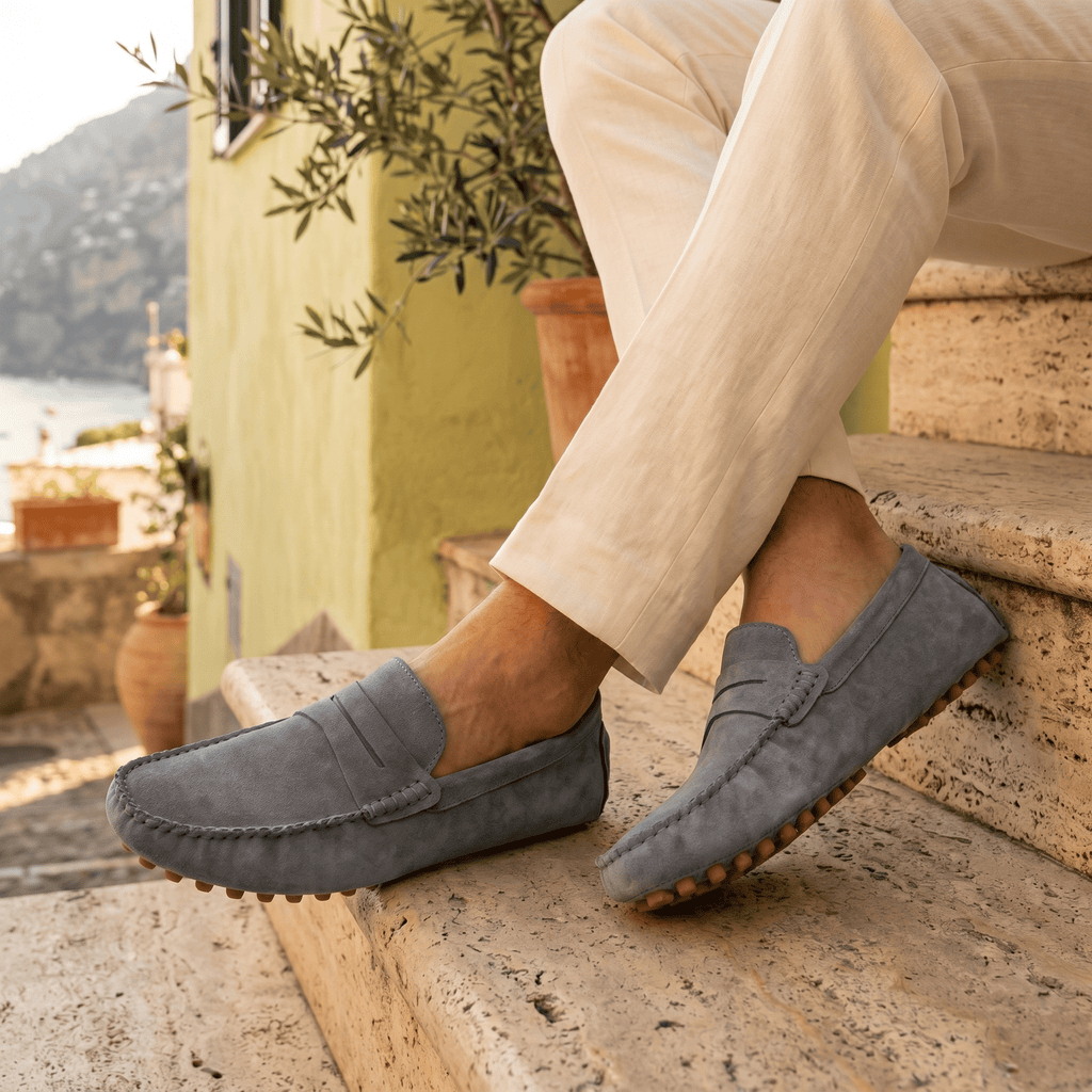 Mocassin à Picots en Daim, vue 10