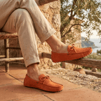 Mocassin à Picots en Daim avec Lacets Décoratifs, vue 30