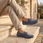 Mocassin à Picots en Daim avec Lacets Décoratifs, vue 25