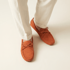 Mocassin à Picots en Daim avec Lacets Décoratifs, vue 29