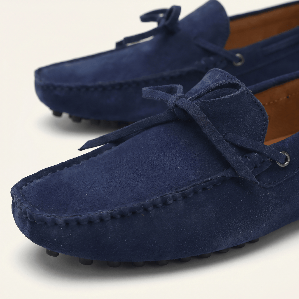 Mocassin à Picots en Daim avec Lacets Décoratifs, vue 33