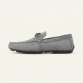 Mocassin Gris à Lacets Décoratifs, vue principale