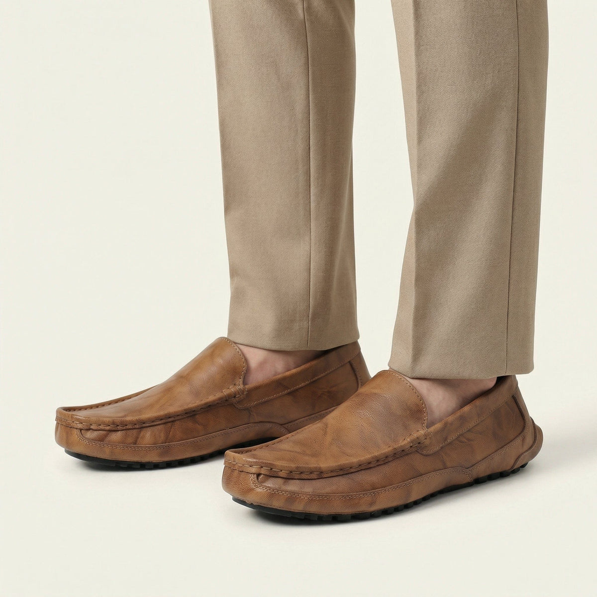 Mocassin de Conduite Homme en Cuir, vue 6