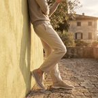 Mocassin Homme Penny Loafer en Daim à Semelle Contrastée, vue 10