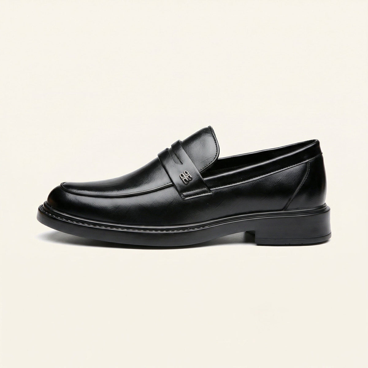 Mocassin Penny Classique en Cuir, coloris Noir