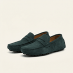 Mocassin Homme en Cuir Suédé à Bande, vue 17