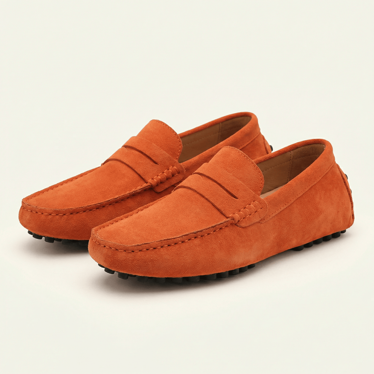 Mocassin Homme en Cuir Suédé à Bande, vue 22