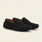Mocassin Homme en Cuir Suédé à Bande, vue 37