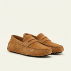 Mocassin Homme en Cuir Suédé à Bande, vue 12