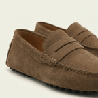 Mocassin Homme en Cuir Suédé à Bande, vue 33