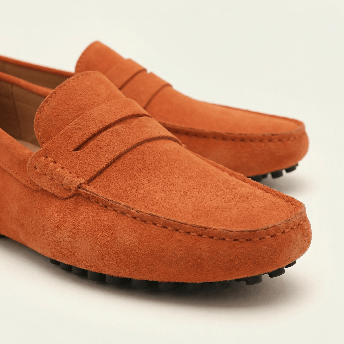 Mocassin Homme en Cuir Suédé à Bande, vue 23