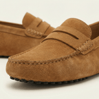 Mocassin Homme en Cuir Suédé à Bande, vue 13