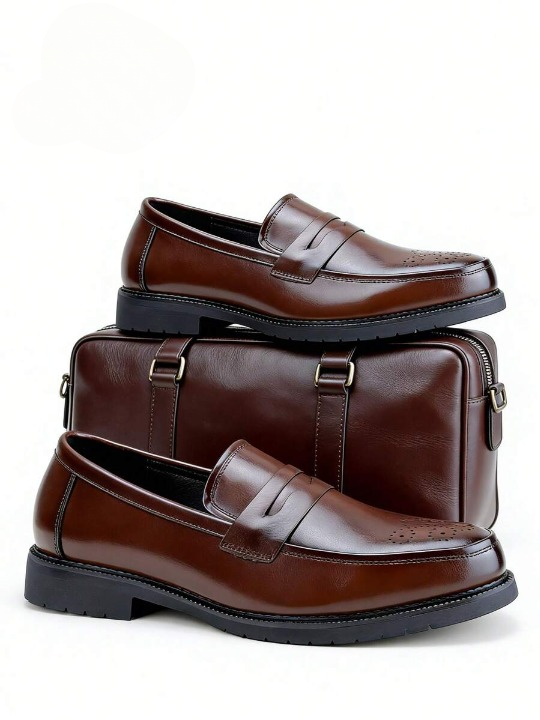Mocassins homme à bandeau, vue 3
