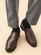 Mocassins homme à bandeau, vue 5