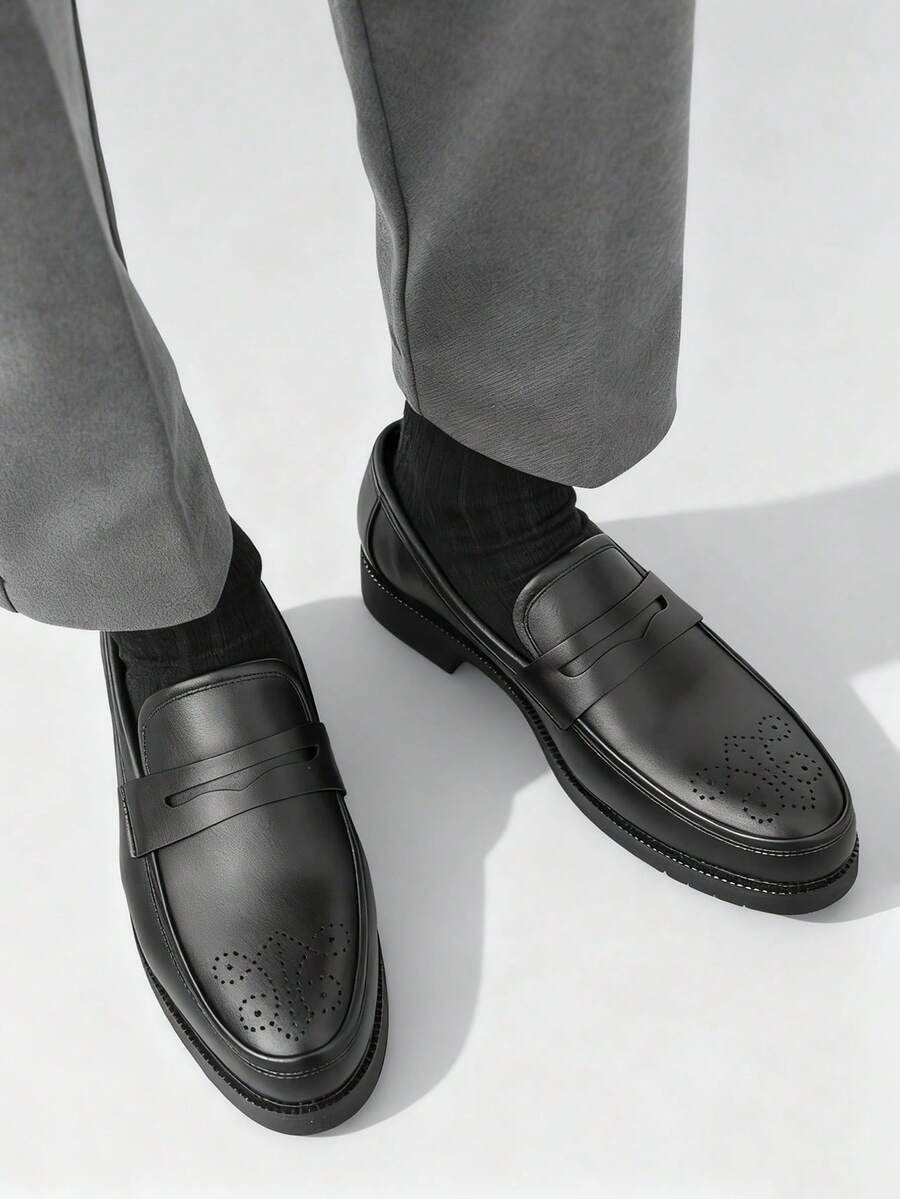 Mocassins homme à bandeau, vue 4