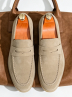 Mocassins homme à empeigne unie, vue 5
