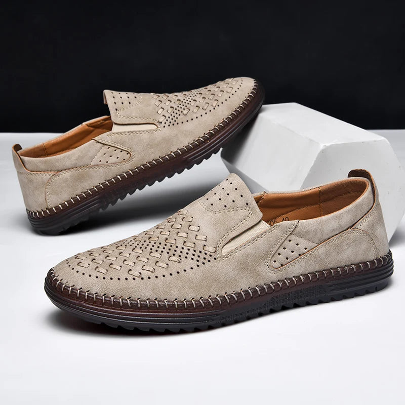 Mocassins homme ajourés, vue 4