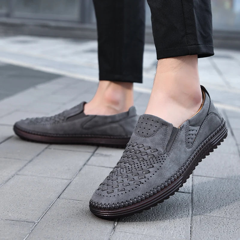 Mocassins homme ajourés, vue 8