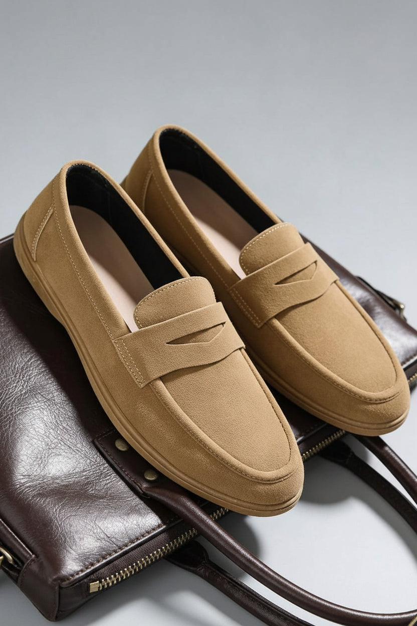 Mocassins homme à bride penny, vue 7