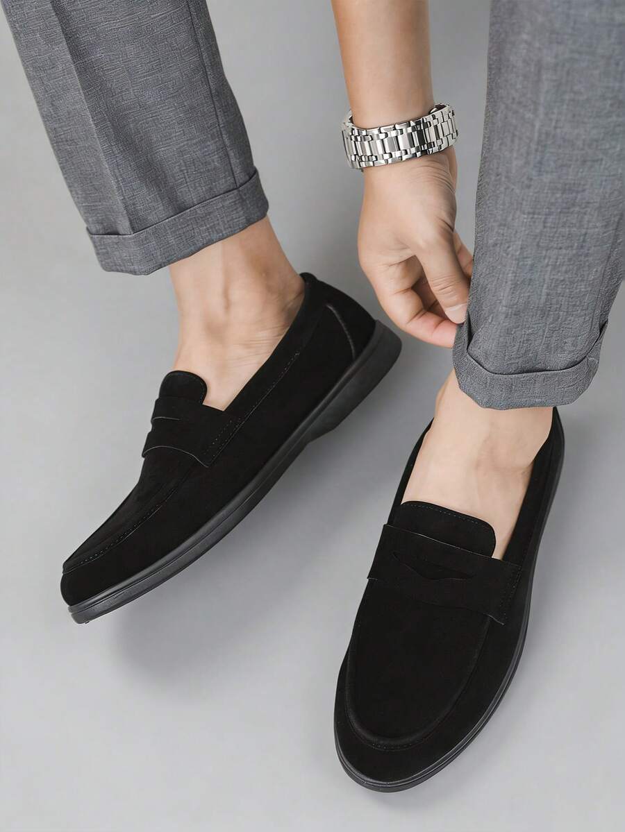 Mocassins homme à bride penny, vue 8