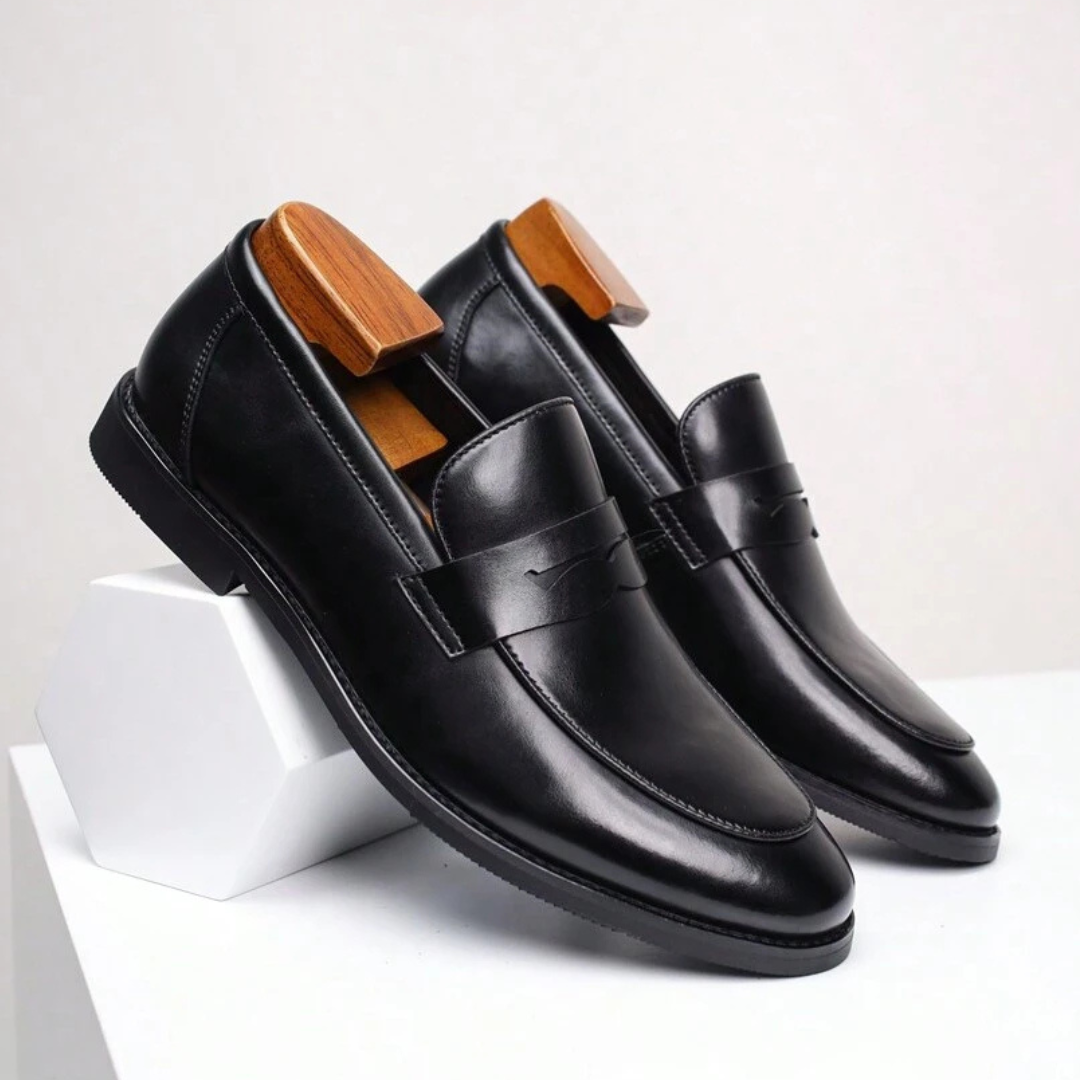 Mocassins homme classiques, coloris Noir