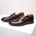 Mocassins homme classiques, coloris Marron café