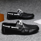 Mocassins homme coutures décoratives, vue 5