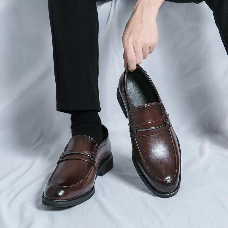 Mocassins homme dessus lisse, vue 4