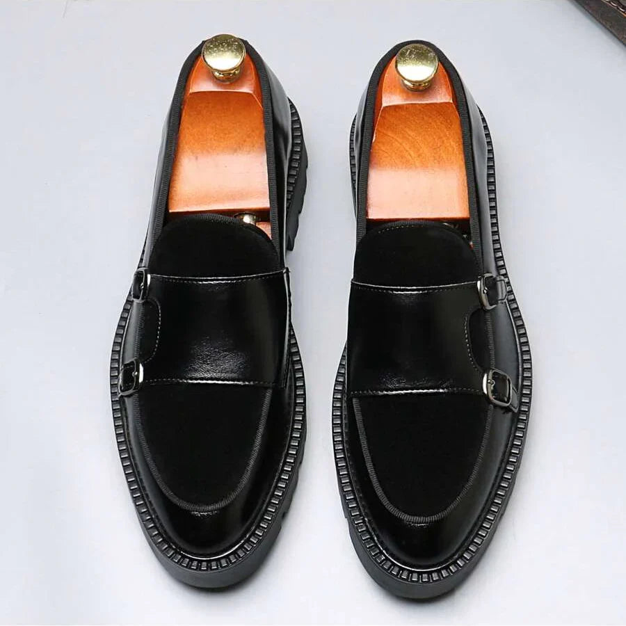Mocassins homme à double boucle, vue 2