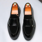 Mocassins homme à double boucle, vue 2