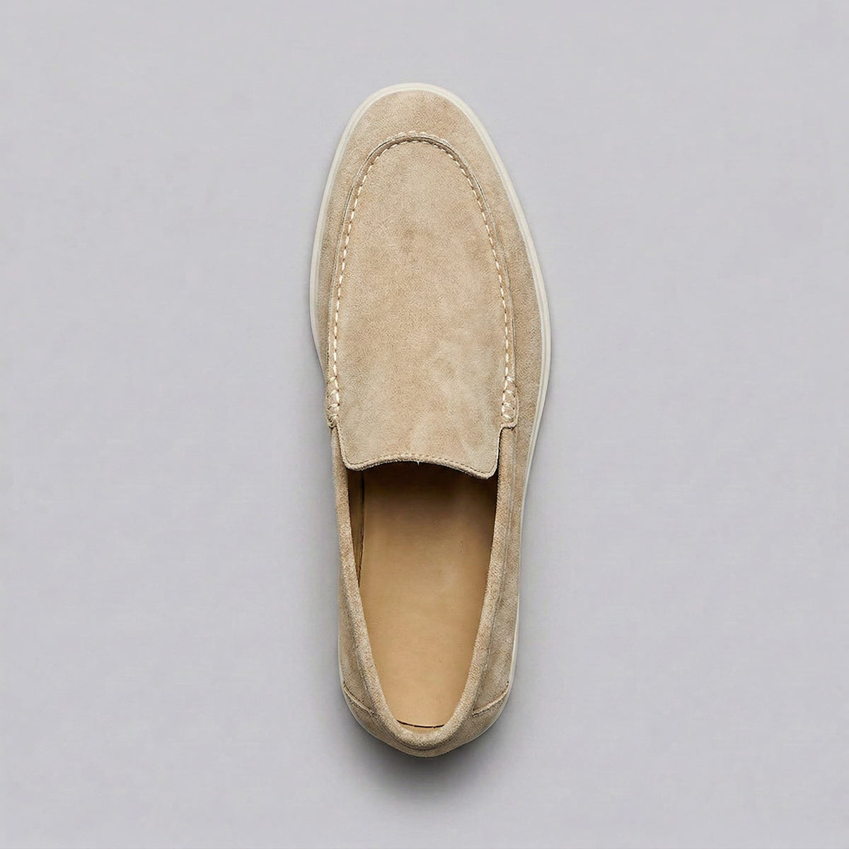 Mocassins homme en daim, vue 9