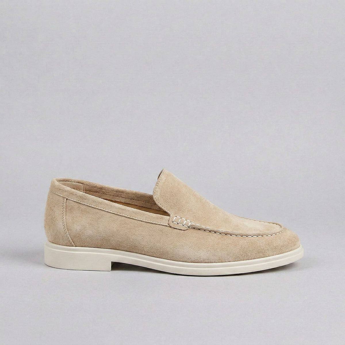 Mocassins homme en daim, vue 8