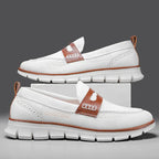 Mocassins homme en maille, vue 4