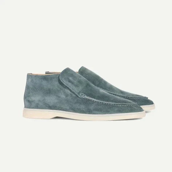 Mocassins homme montants, coloris Vert