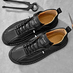 Chaussures homme à lacets bande élastique, vue 5