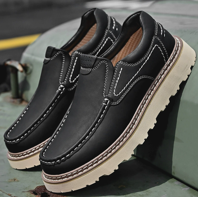 Mocassins homme, coloris Noir