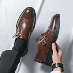 Chaussures homme à bride perforées, vue 7
