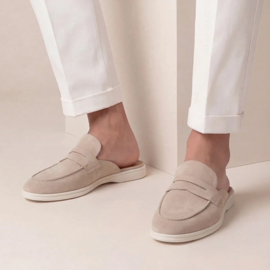 Mules homme à bride, vue 3