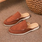Mules homme à détail métallique, coloris Bronze