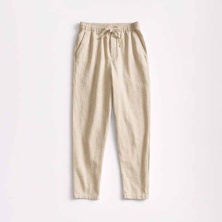 Pantalon homme à cordon droit, coloris Kaki